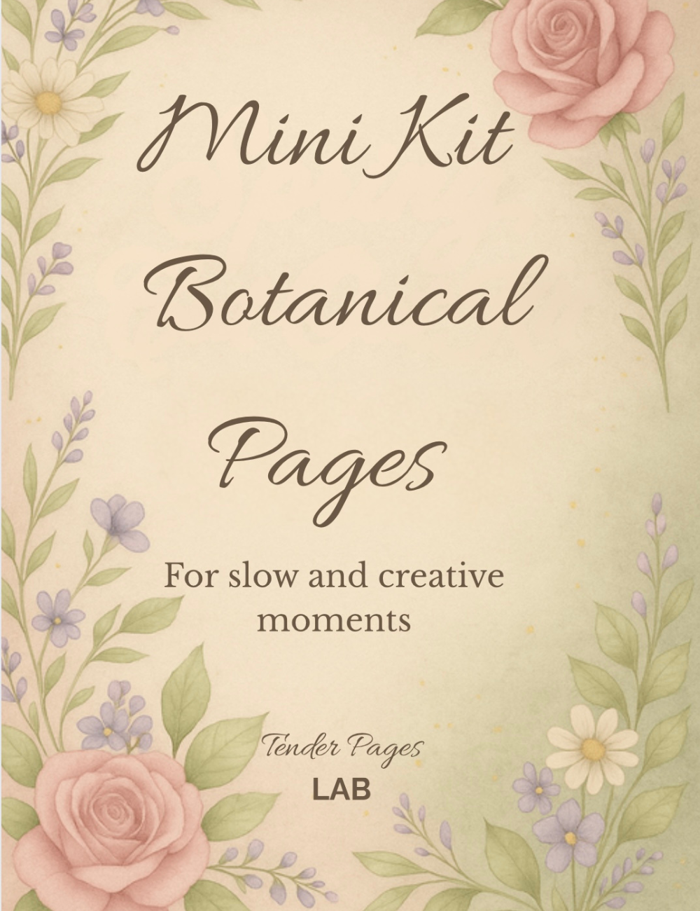 🌿Mini Kit Botanico – Free Printable Journal Pages