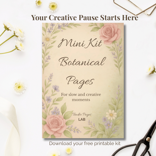 🌿Mini Kit Botanico – Free Printable Journal Pages